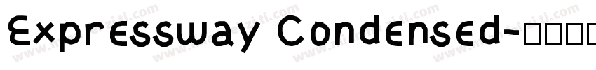 Expressway Condensed字体转换